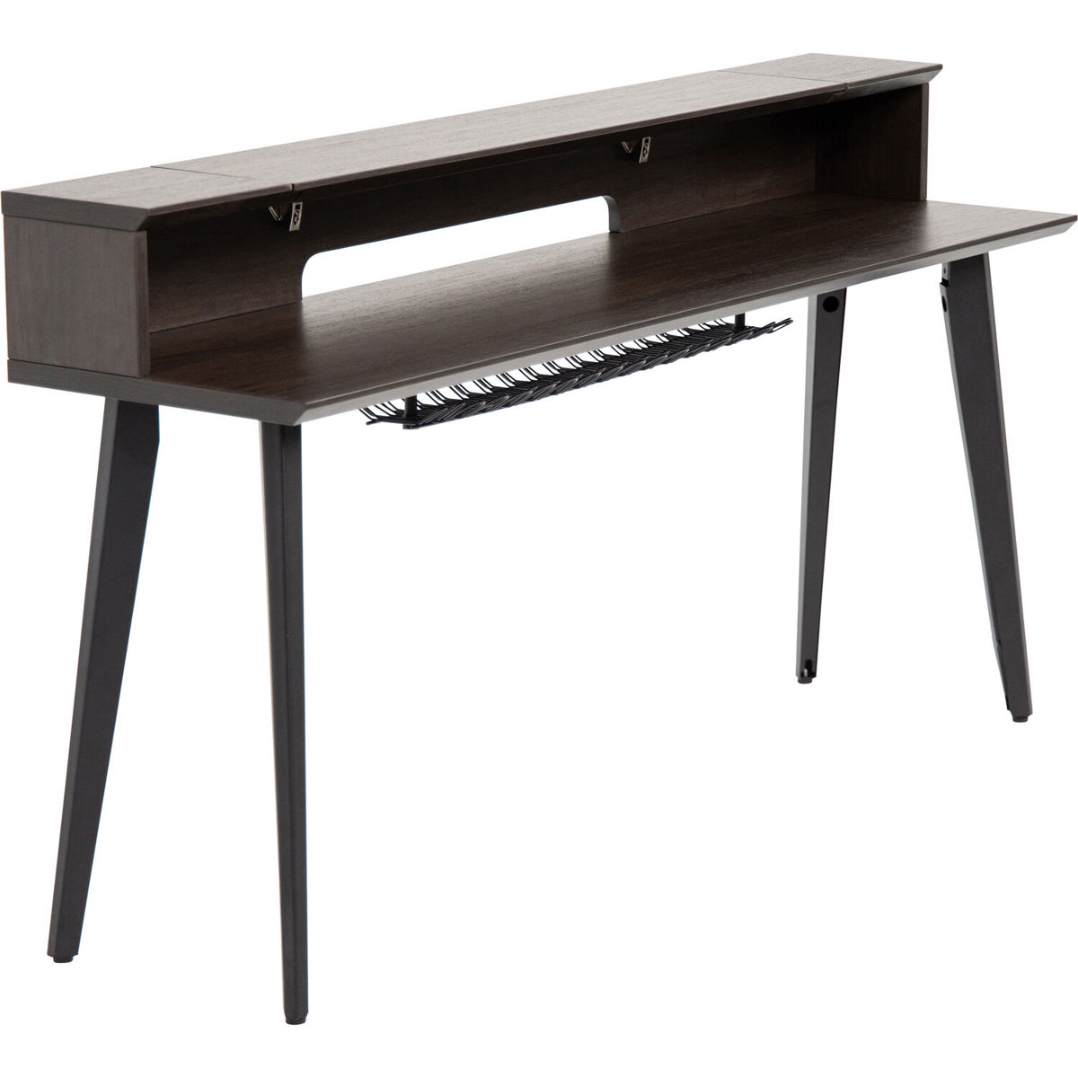 

Gator Cases Elite Series 88-Note Keyboard Desk, Dark Walnut Brown