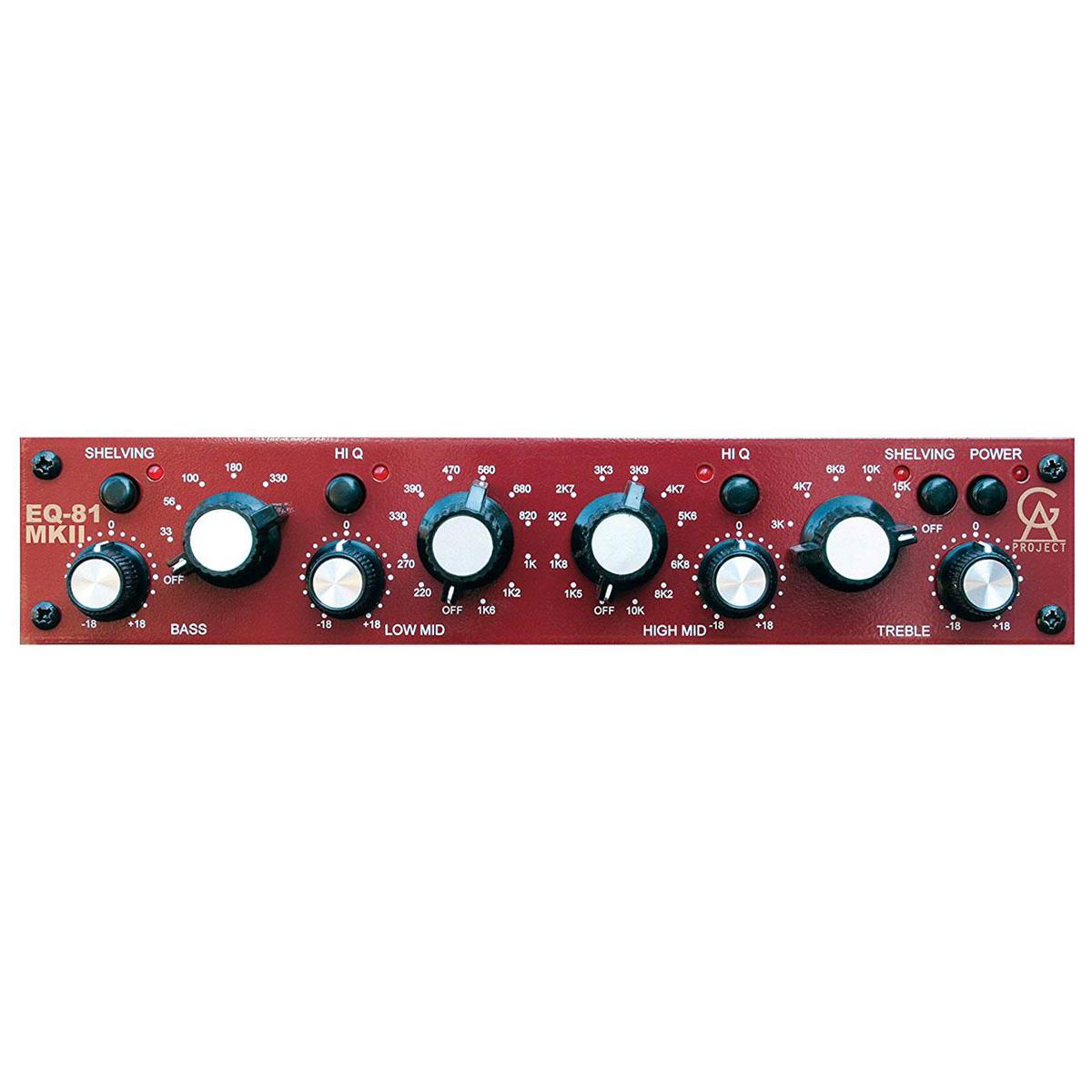 

Golden Age Project EQ-81 MKII 1-Channel Vintage Style 4-Band Equalizer