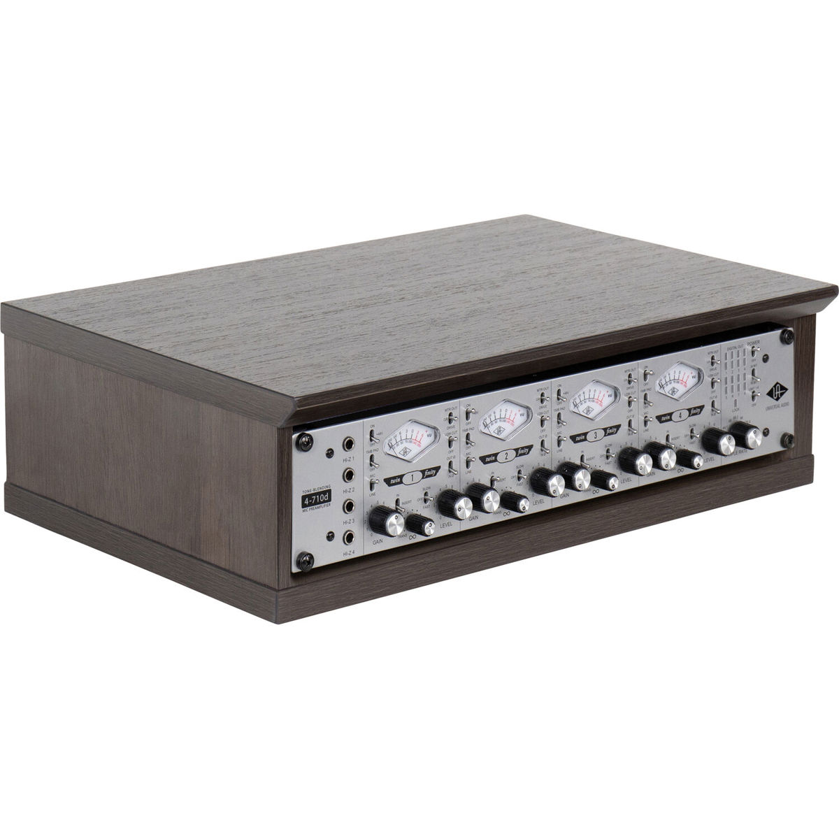 

Gator Cases Elite Series Desktop 2U Studio Rack, Dark Walnut Brown