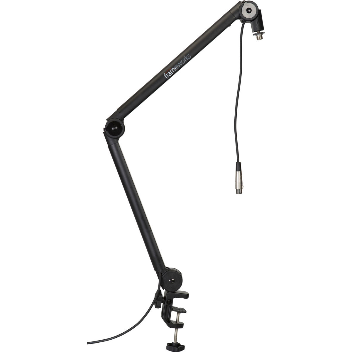 

Gator Cases Deluxe Desk-Mounted Broadcast Microphone Boom Stand