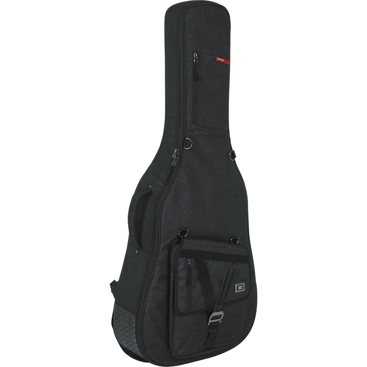 

Gator Cases Transit Series Gig Bag for Jumbo Acoustic Guitar, Charcoal Black