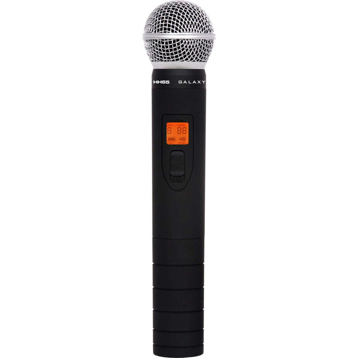 

Galaxy Audio HH65 Dynamic Handheld Transmitter, N: 518-542MHz