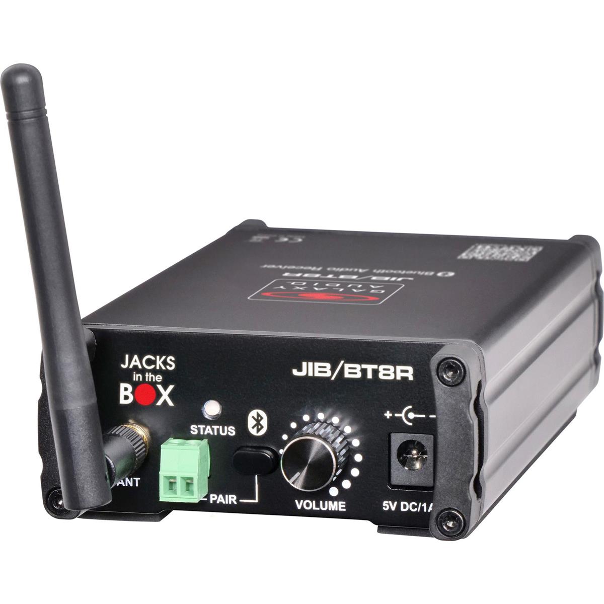 Image of Galaxy Audio JIB BT8R Stereo Bluetooth Receiver with XLR and 1/4&quot; Outputs