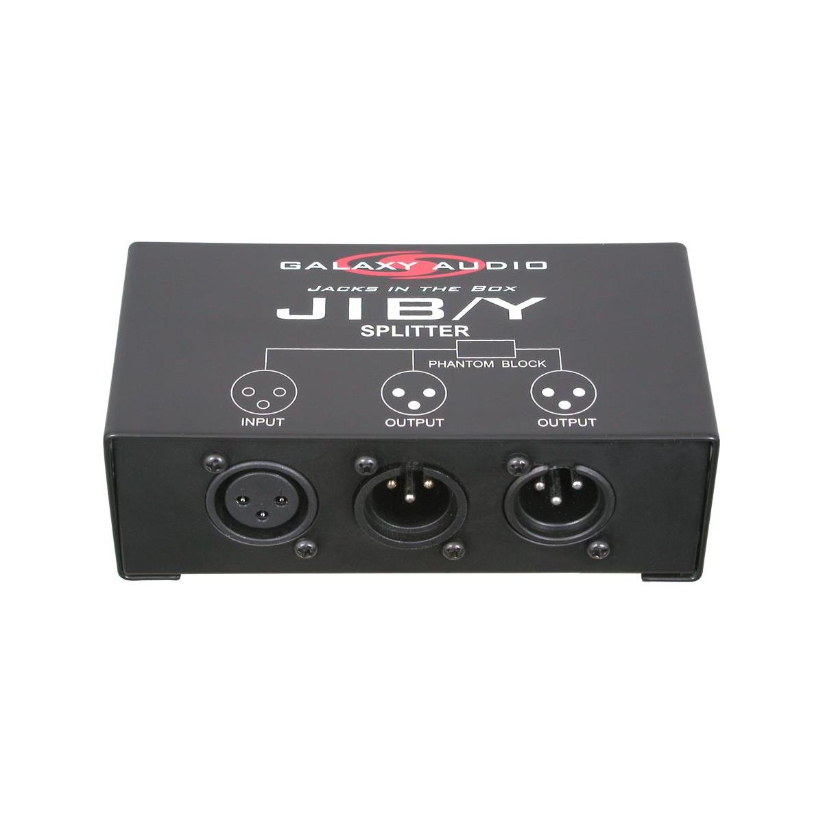 Image of Galaxy Audio JIB/Y Jack In The Box Microphone Splitter