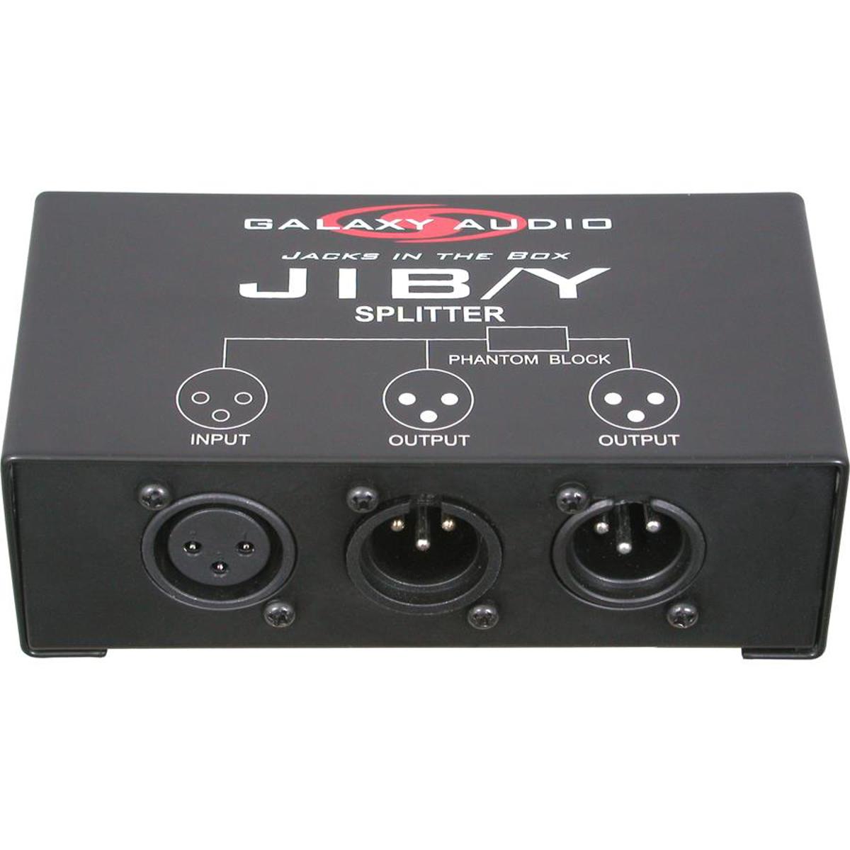 Image of Galaxy Audio JIB/Y Jack In The Box Microphone Splitter