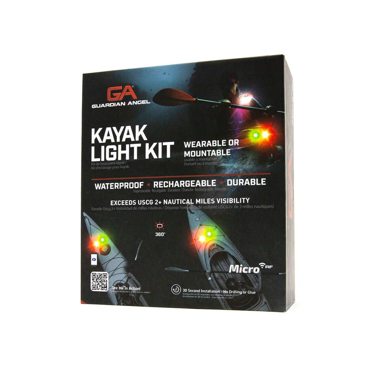 

Guardian Angel Wireless Kayak LED Light Kit with Remote