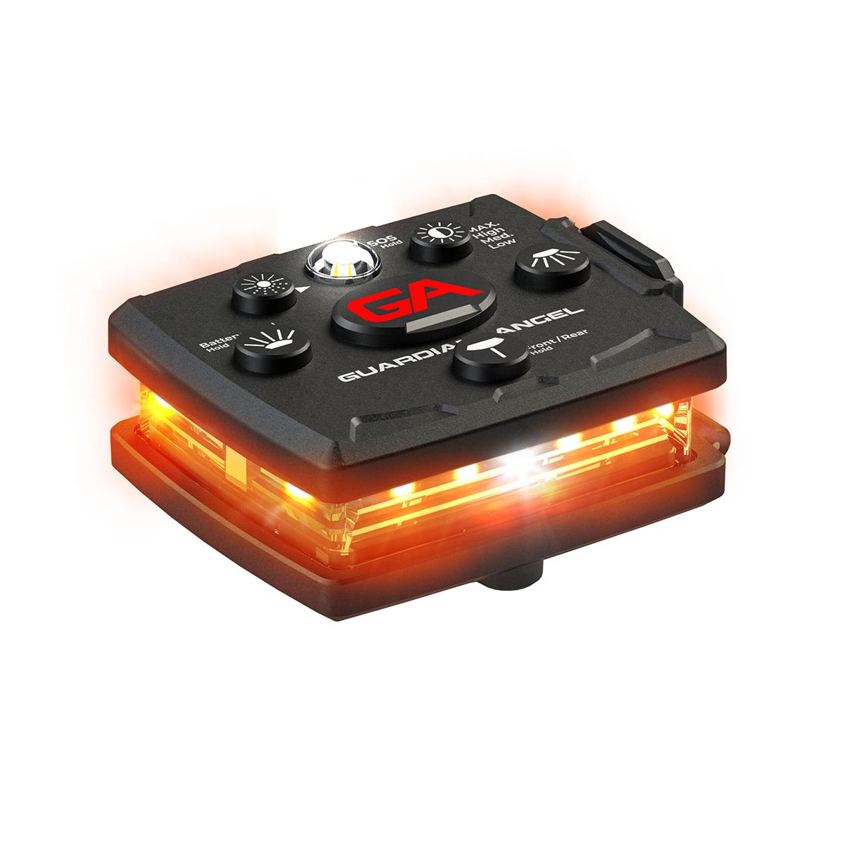Image of Guardian Angel Micro Wearable Safety Light Orange