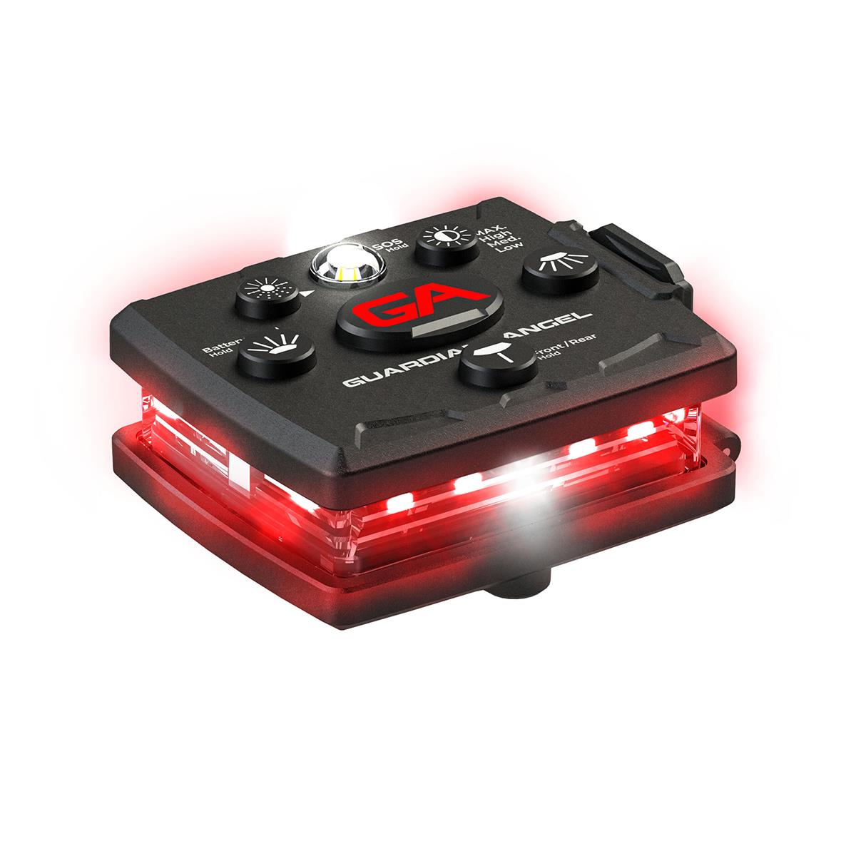 Image of Guardian Angel Micro Wearable Safety Light Red