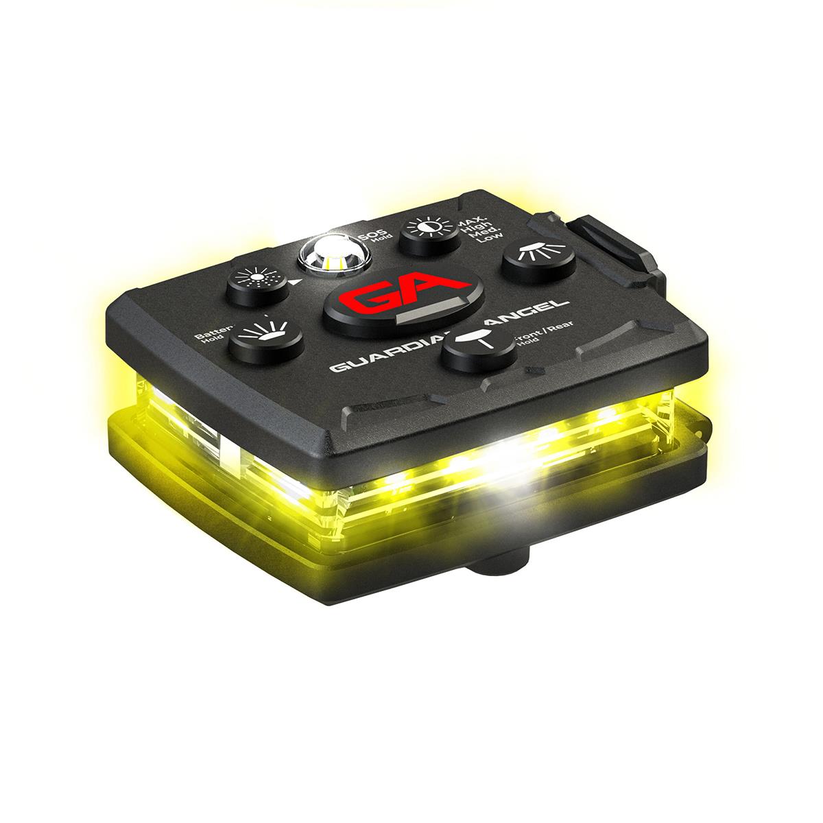 Image of Guardian Angel Micro Wearable Safety Light Yellow