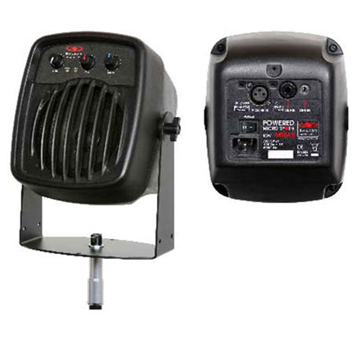 Image of Galaxy Audio MSPA5 30W Powered Micro Spot PA System