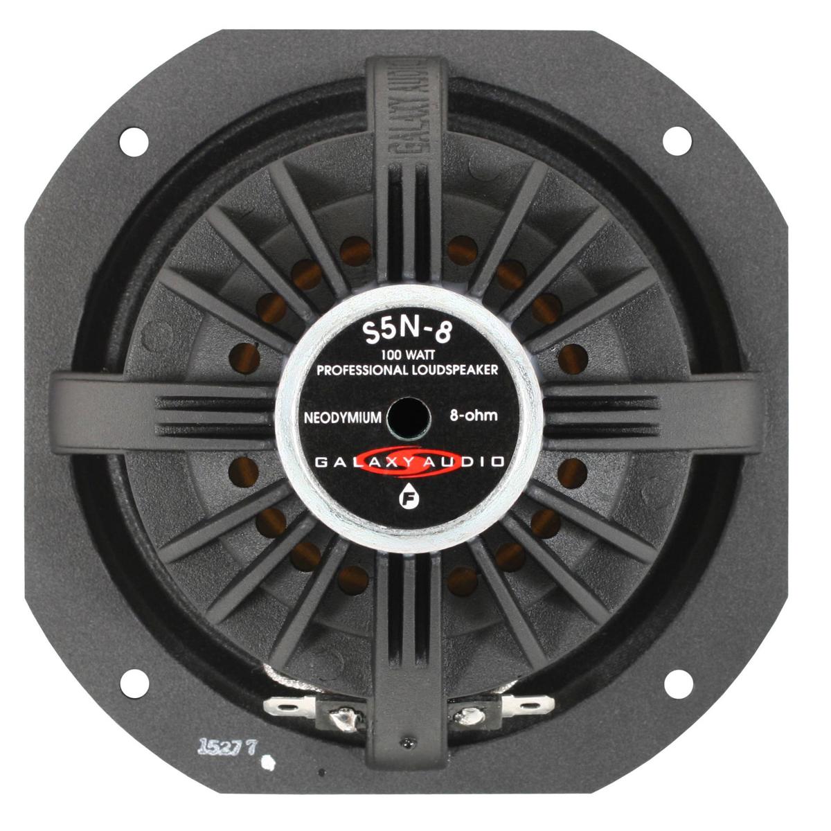 

Galaxy Audio S5N8 100W 5" Neolite Neodymium Professional Loudspeaker, Single