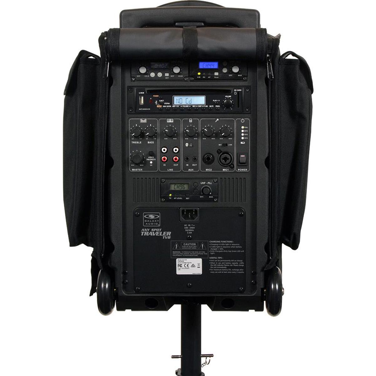 

Galaxy Audio Protective Slip Cover for TV8 Traveler PA System