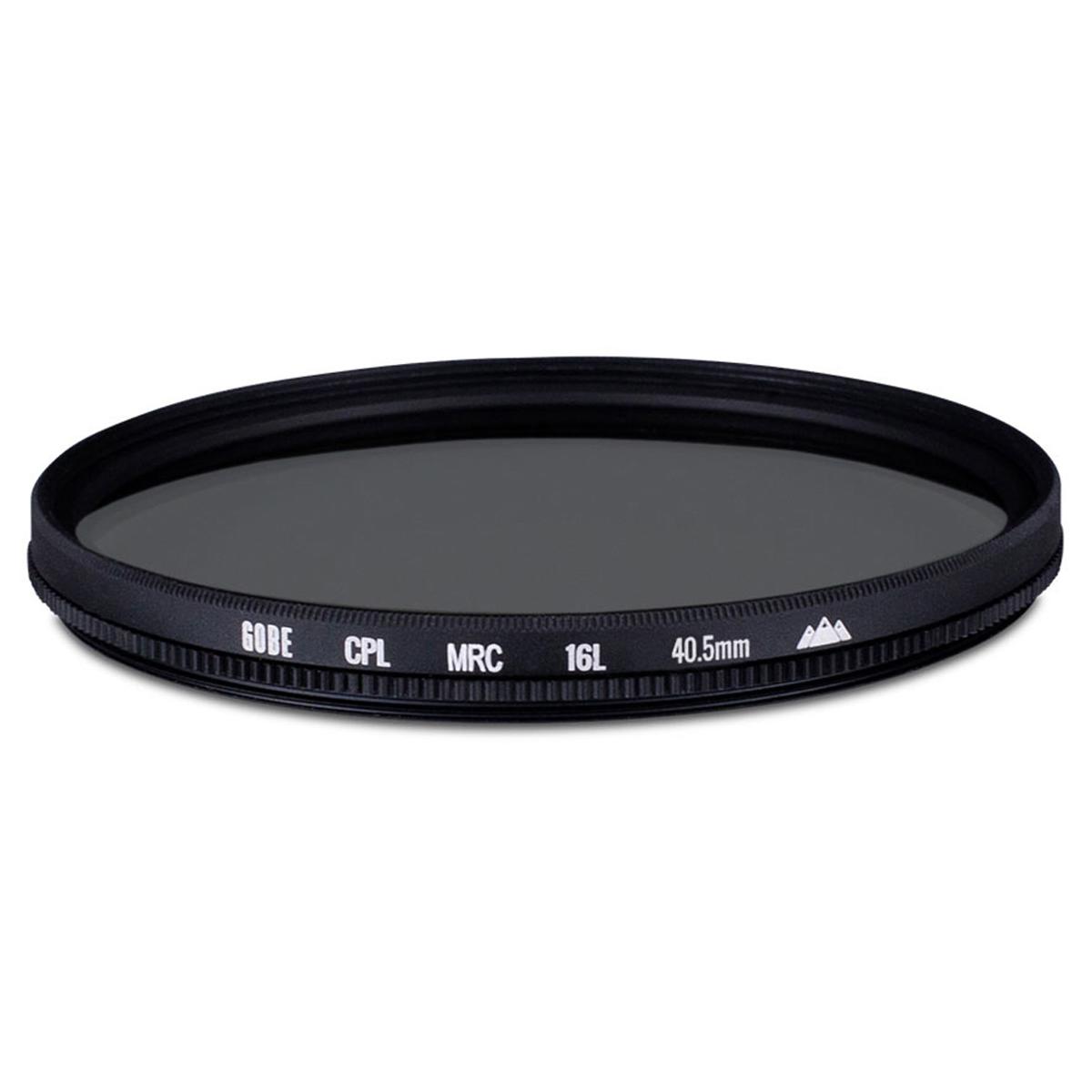 Image of Gobe 3Peak 40.5mm SCHOTT B270 16-Layer MRC 2.3 - 2.8 (1.2-1.5 Stops) CPL Filter