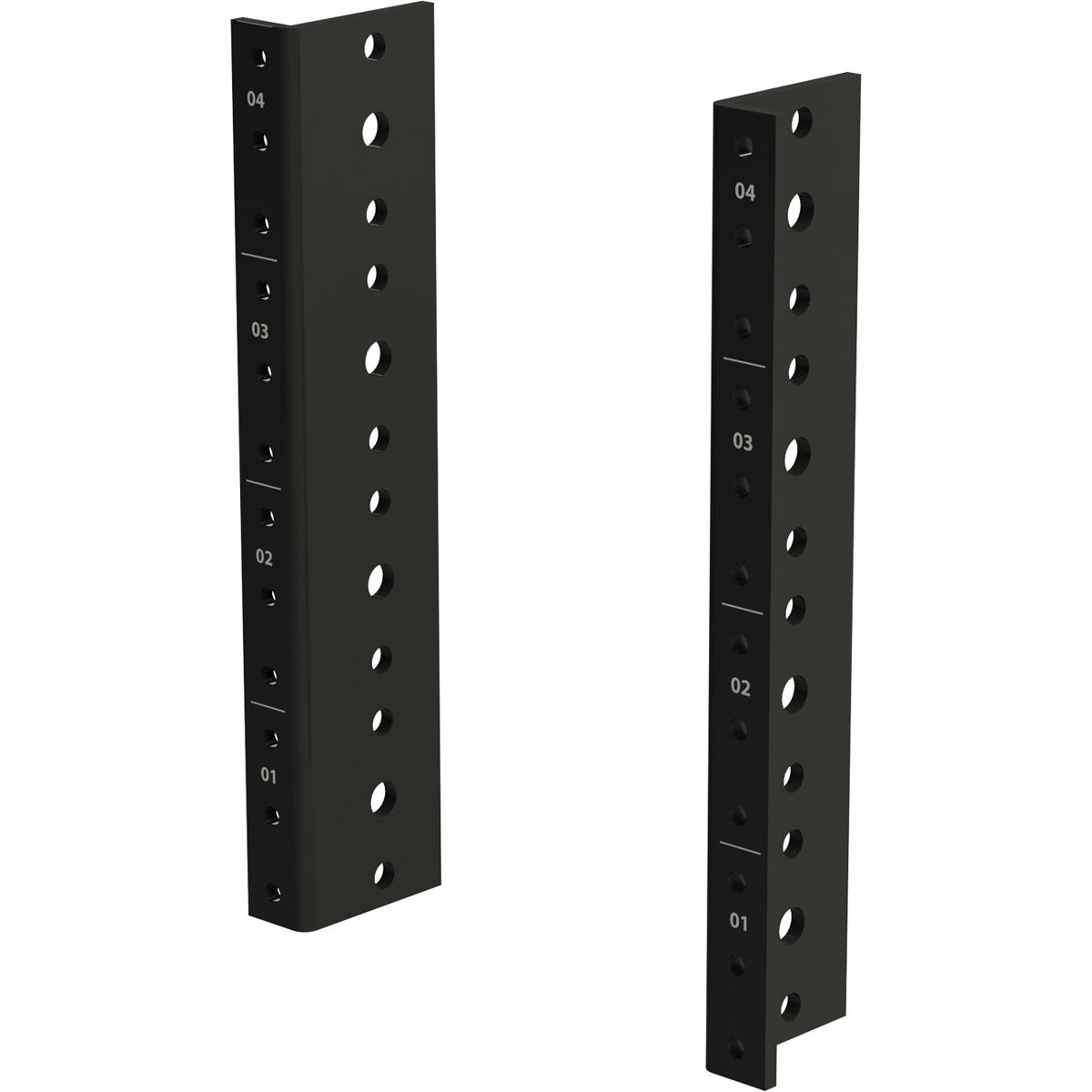 Image of Gator Cases Rackworks Rack Rail Set for 6RU Rackmount Cases