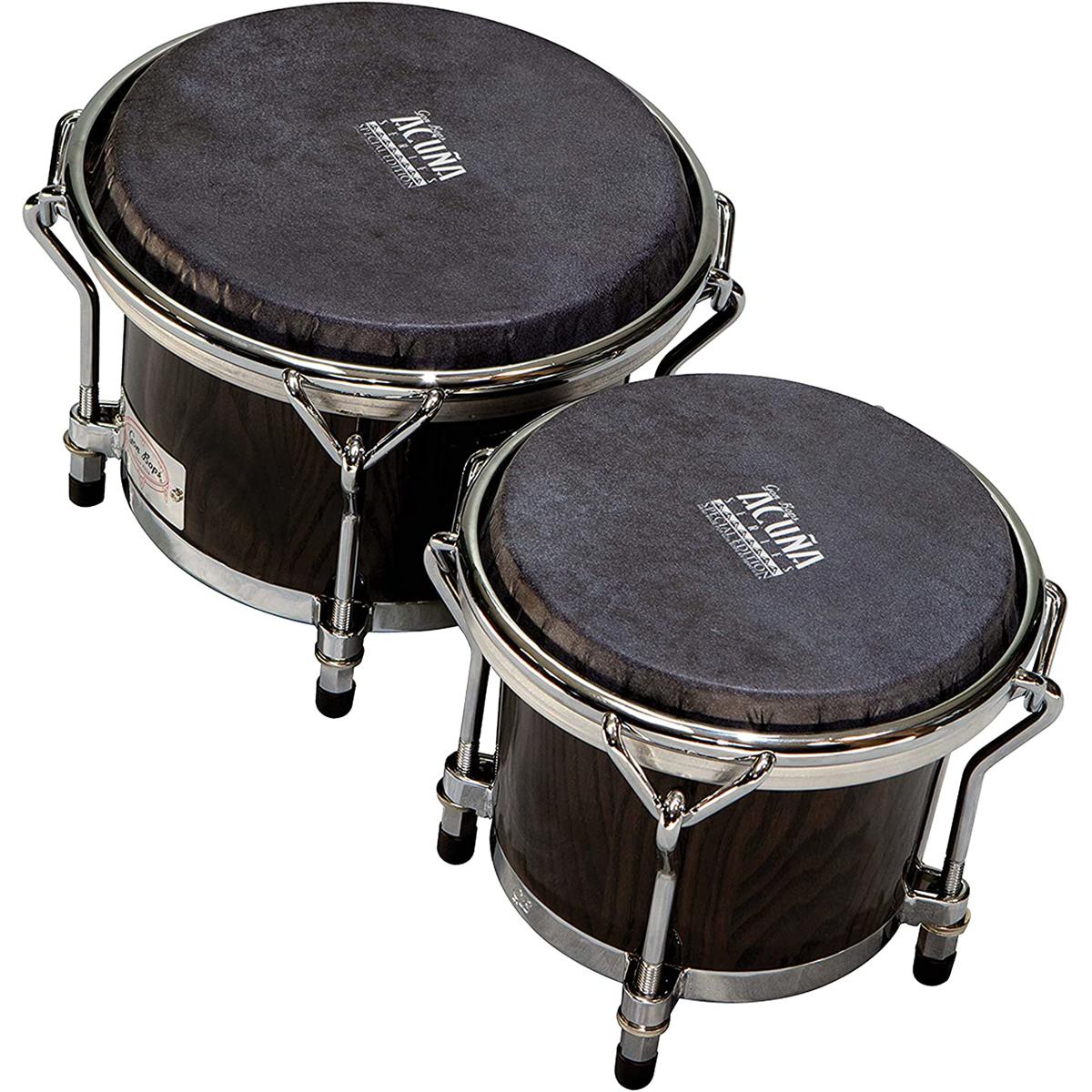 

Gon Bops 7" and 8.5" Alex Acuna Special Edition Bongo, Ebony Lacquer