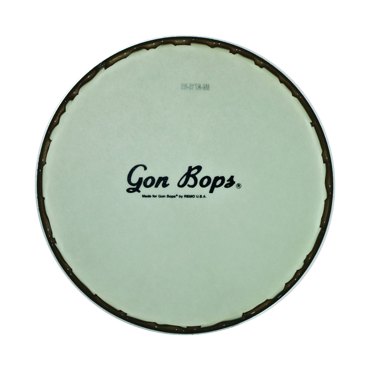 

Gon Bops 7" Remo Nuskyn Synthetic Bongo Drum Head with GB Logo, Tan