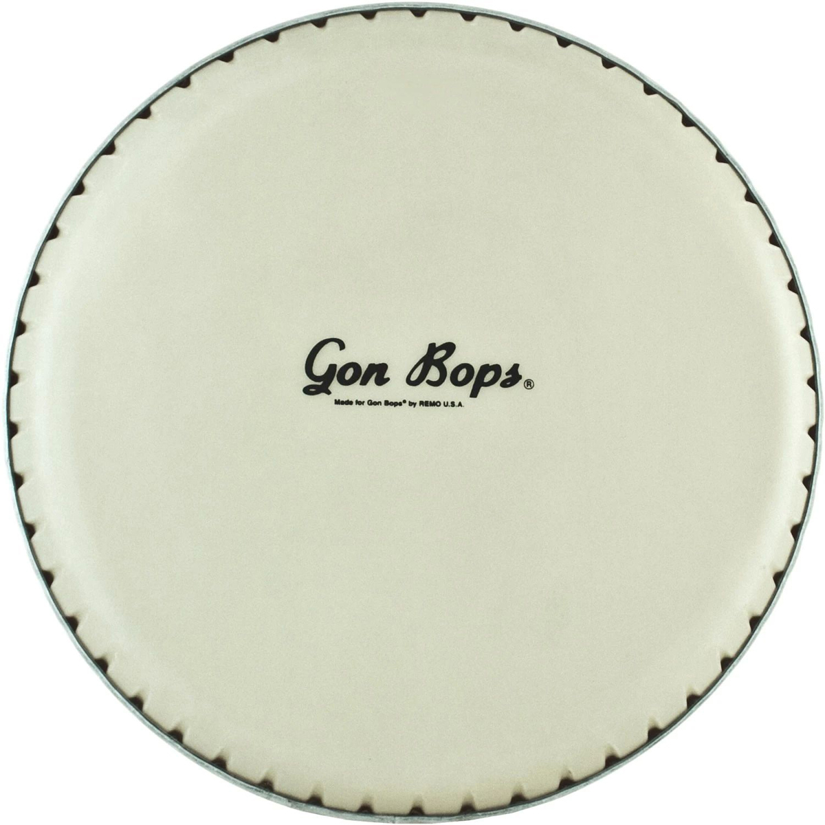 

Gon Bops 13.75" Remo Nuskyn Synthetic Conga Drum Head with GB Logo, Tan