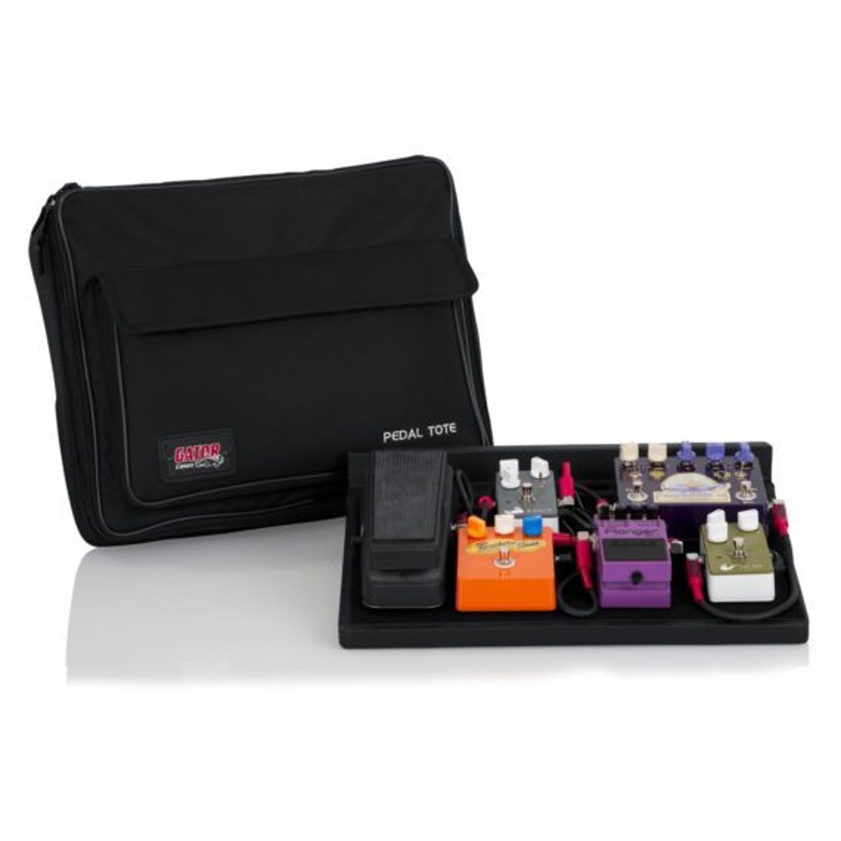 Image of Gator Cases GPT-BL-PWR Pedal Board with Carry Bag &amp; Power Supply