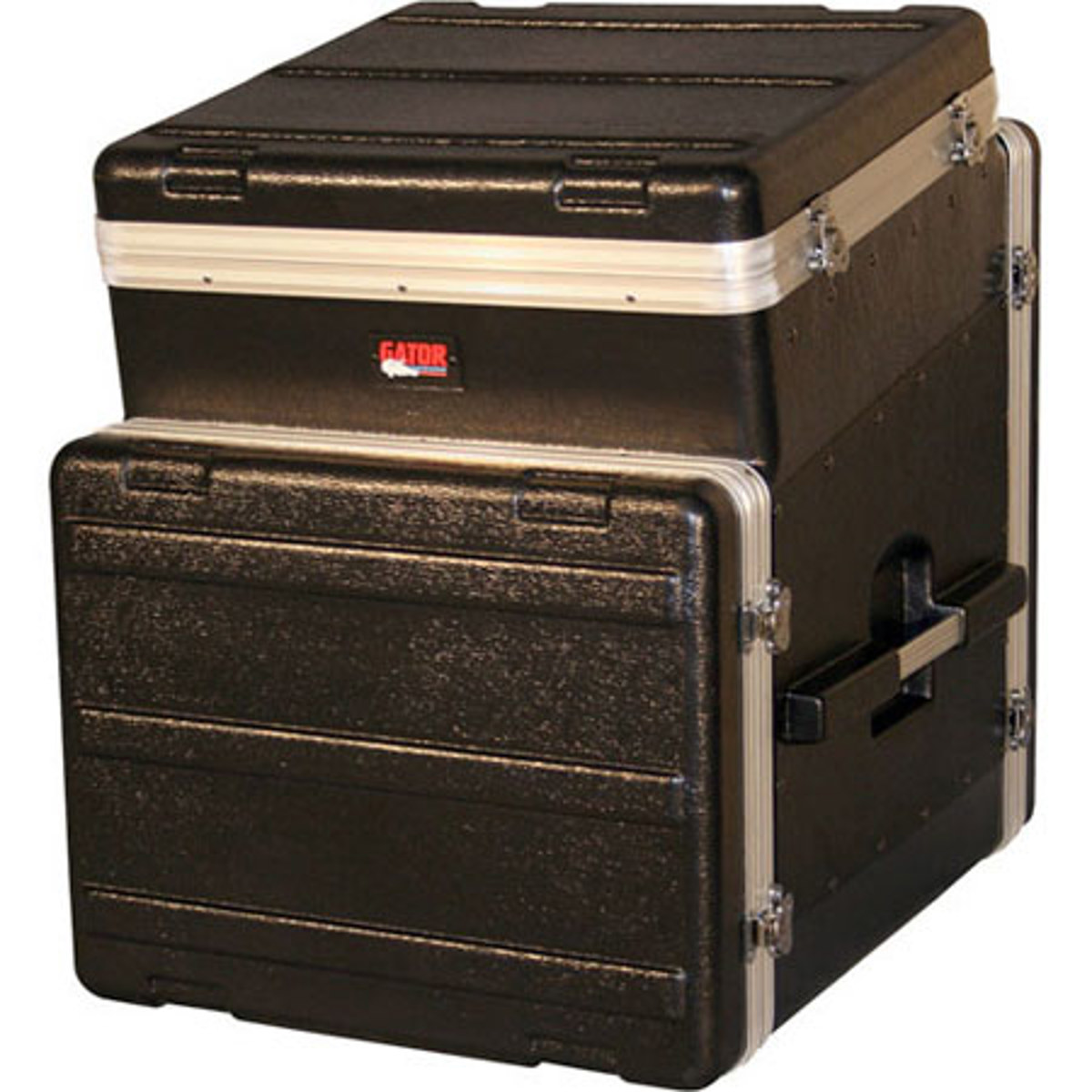 

Gator Cases GRC-10X8 Slant Top Console Rack Case, 10U Top, 8U Bottom