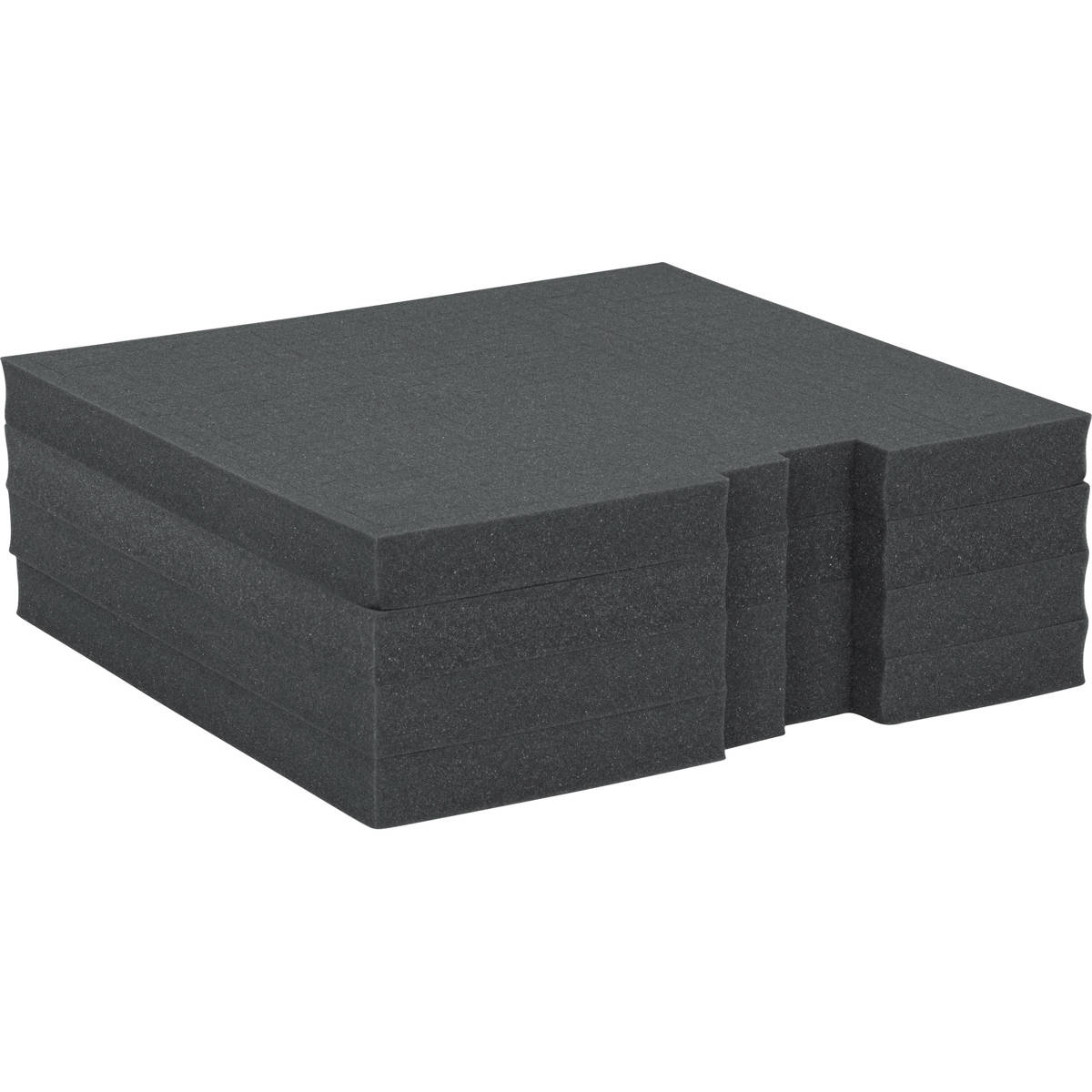 

Gator Cases Diced Foam Block for Rackworks Standard-Depth 4RU Drawer, Gray