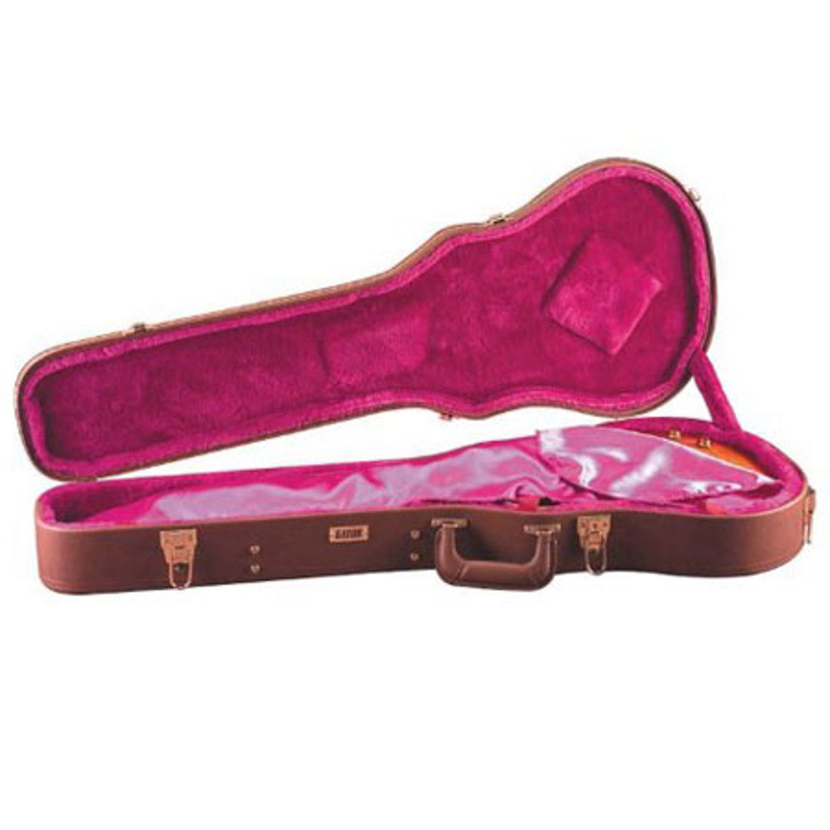 

Gator Cases GW-LP-BROWN Gibson Les Paul Traditional Deluxe Wood Case