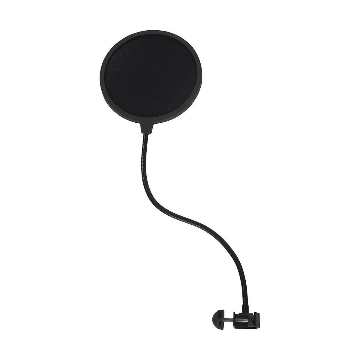 Image of Gator Cases Rok-It Single Layer Microphone Pop Filter with Clamp Mount
