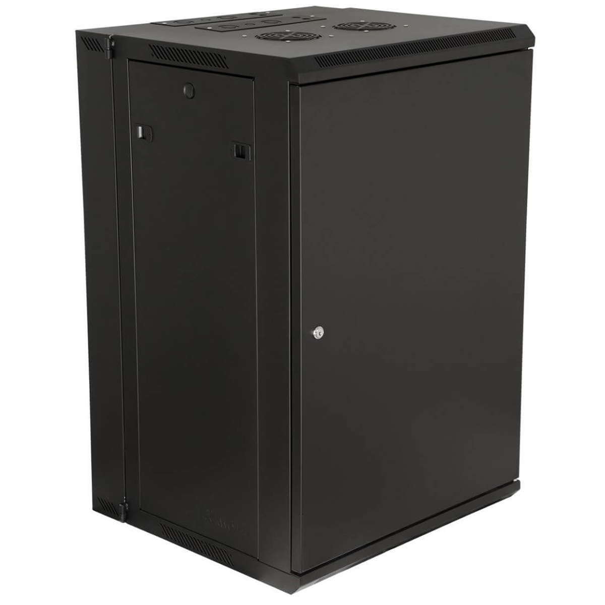 

Gator Cases GR-WH4B1821TB 18U 21" Deep Wall Hanging Hinged Rack, Steel Door
