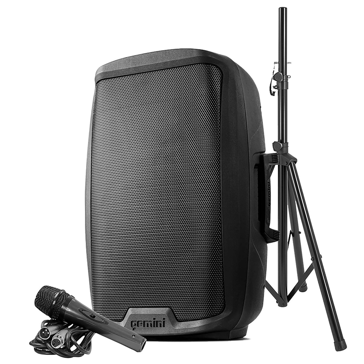 

Gemini AS-2115BT-PK 15" 2000W 2-Way Active Bluetooth Loudspeaker w/Mic & Stand