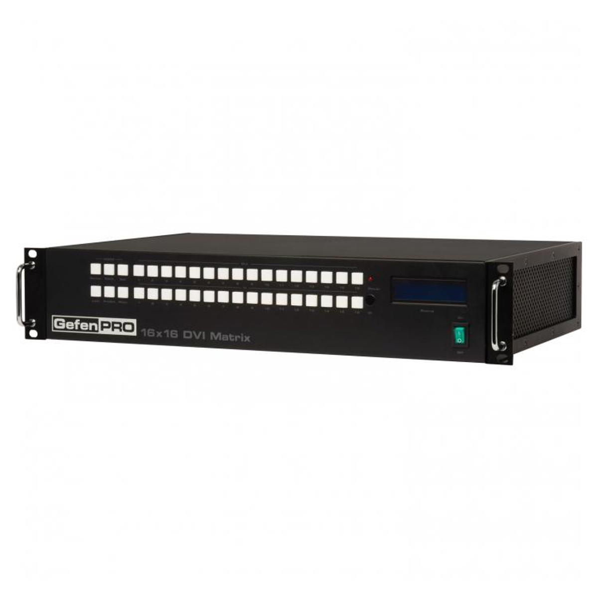 

Gefen 16x16 DVI Matrix Switcher with Front Panel Push Button Control