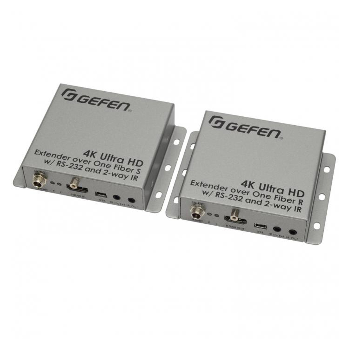 

Gefen 4K Ultra HD Extender for HDMI Over One Fiber with RS-232 & 2-way IR