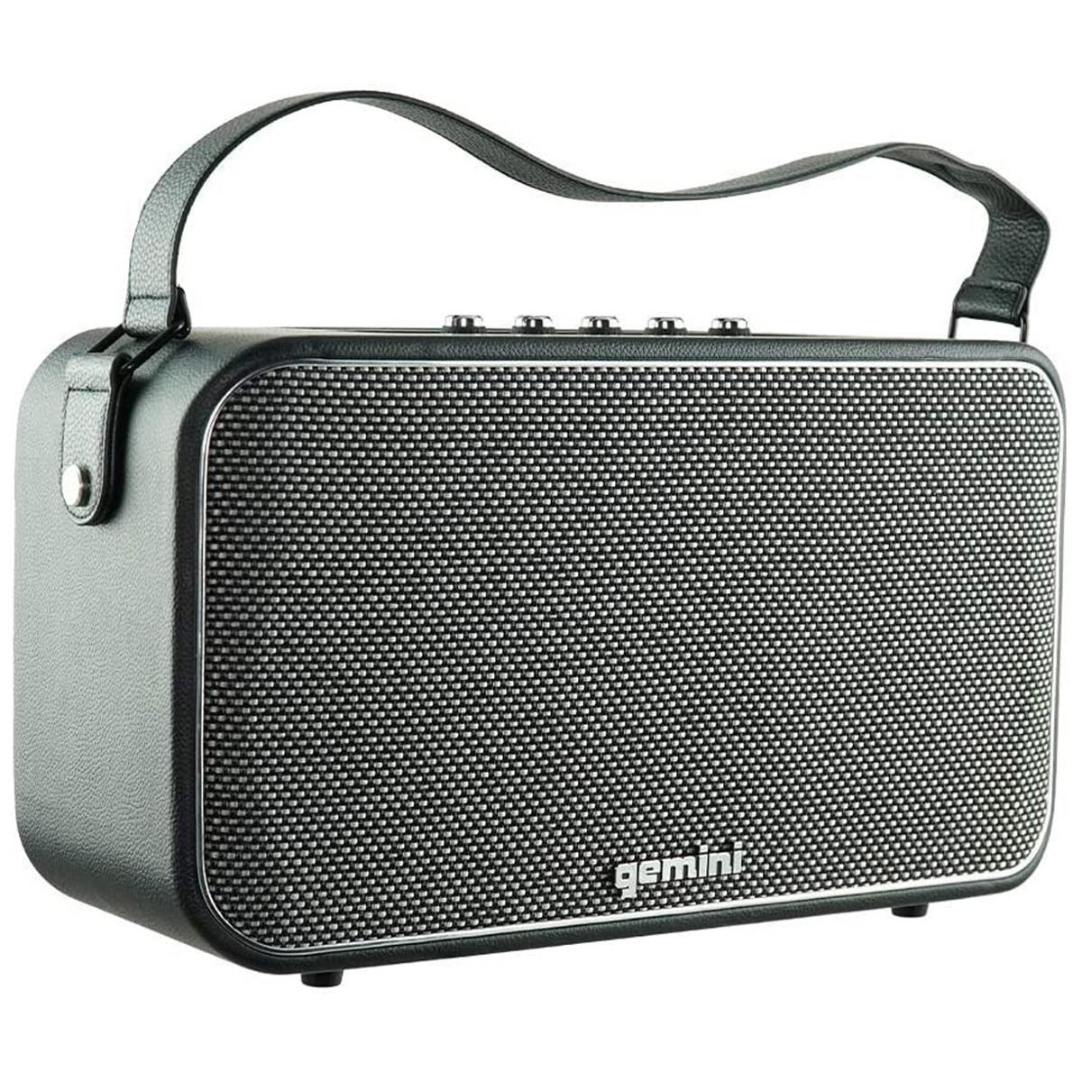 Photos - Speakers Gemini GTR-400 90W Retro Portable Bluetooth Speaker 