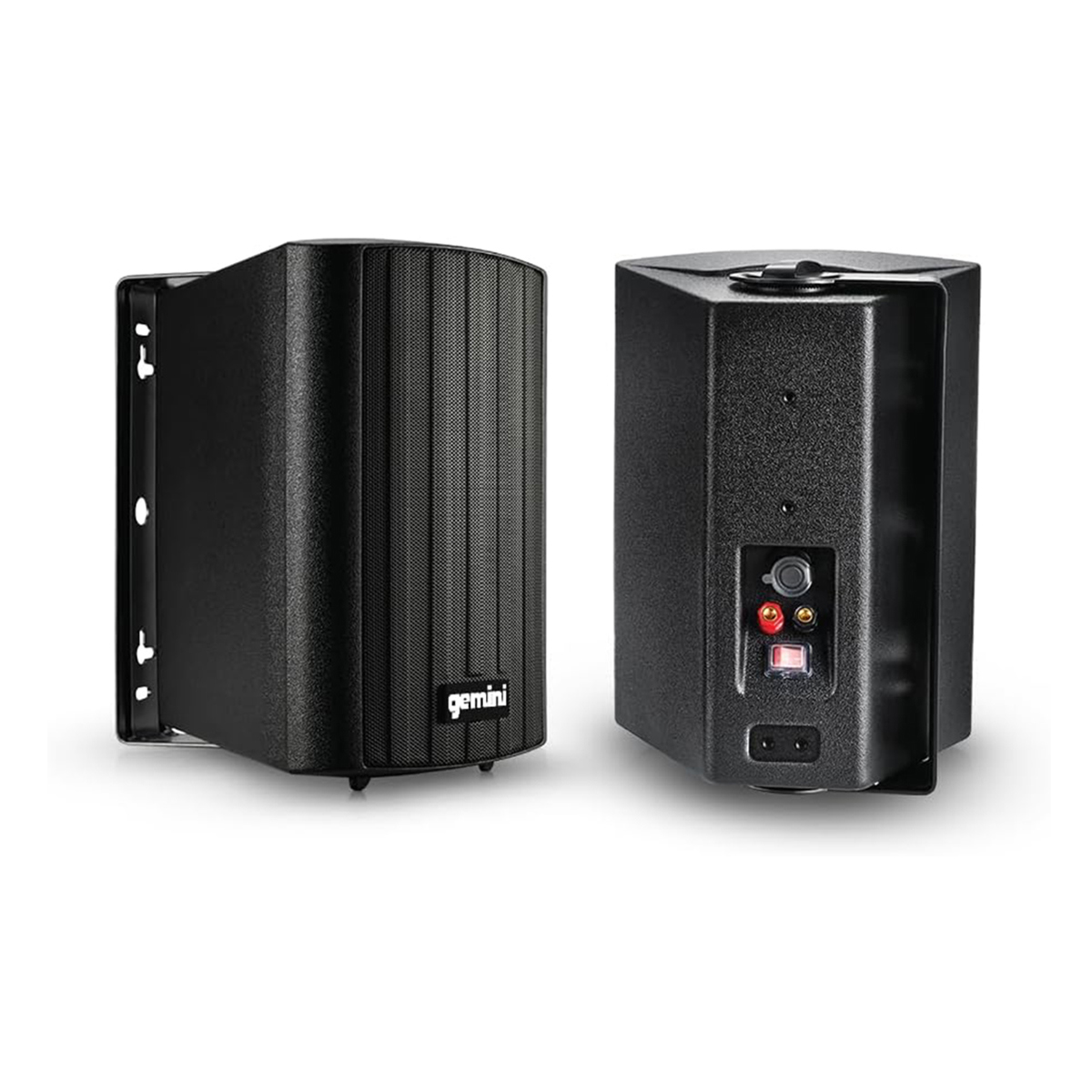

Gemini GHSI-W650BT 6.5" 300W Waterproof Bluetooth Outdoor Wall Speakers, Pair Black