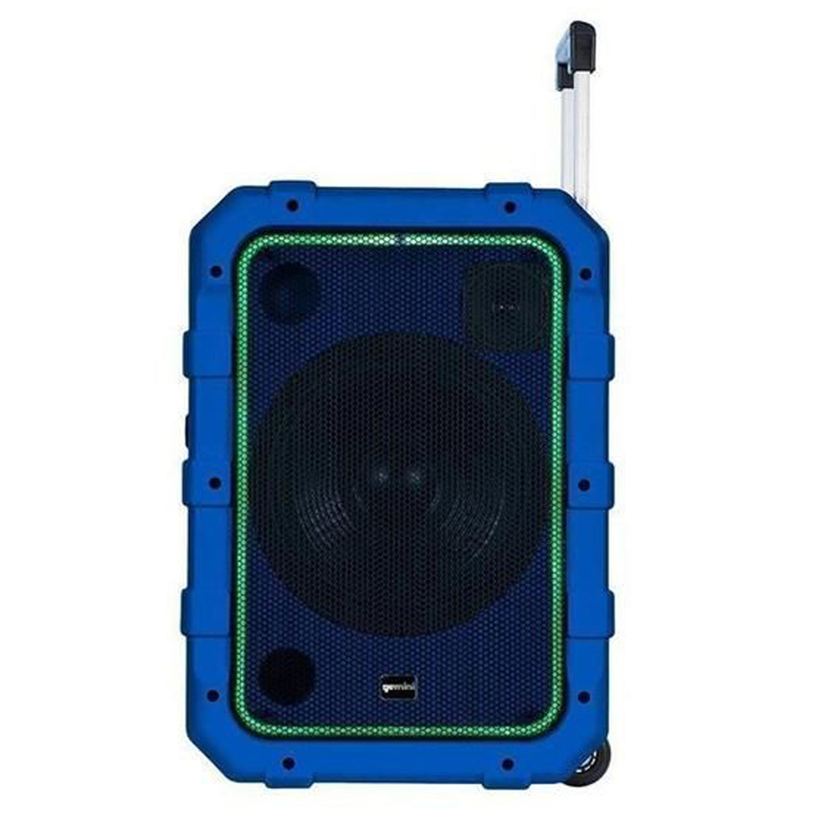 Gemini MPA-2400 240W Rechargeable Bluetooth Trolley Speaker, Blue