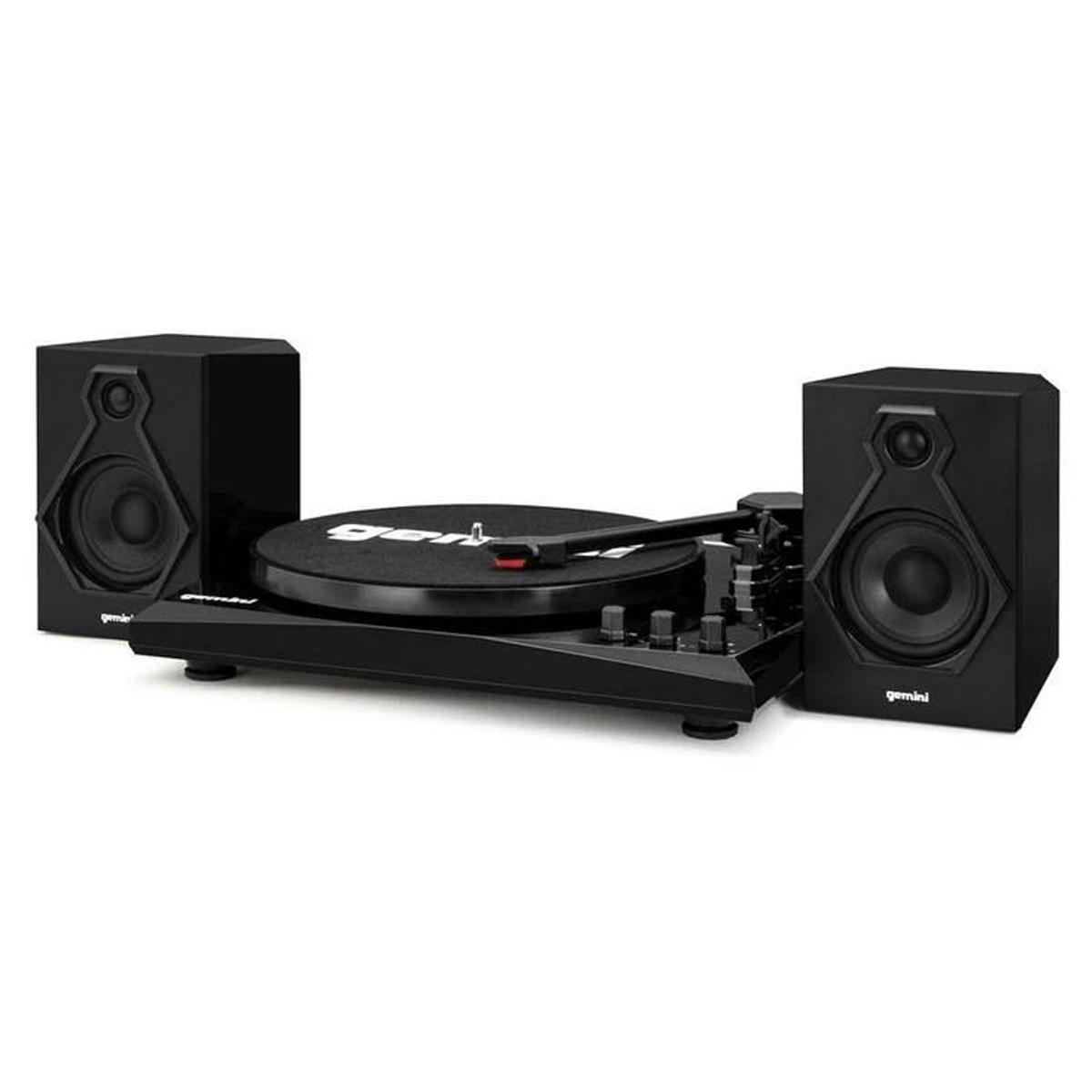 

Gemini TT-900BB Bluetooth Turntable System with Dual Stereo Speakers,Black/Black