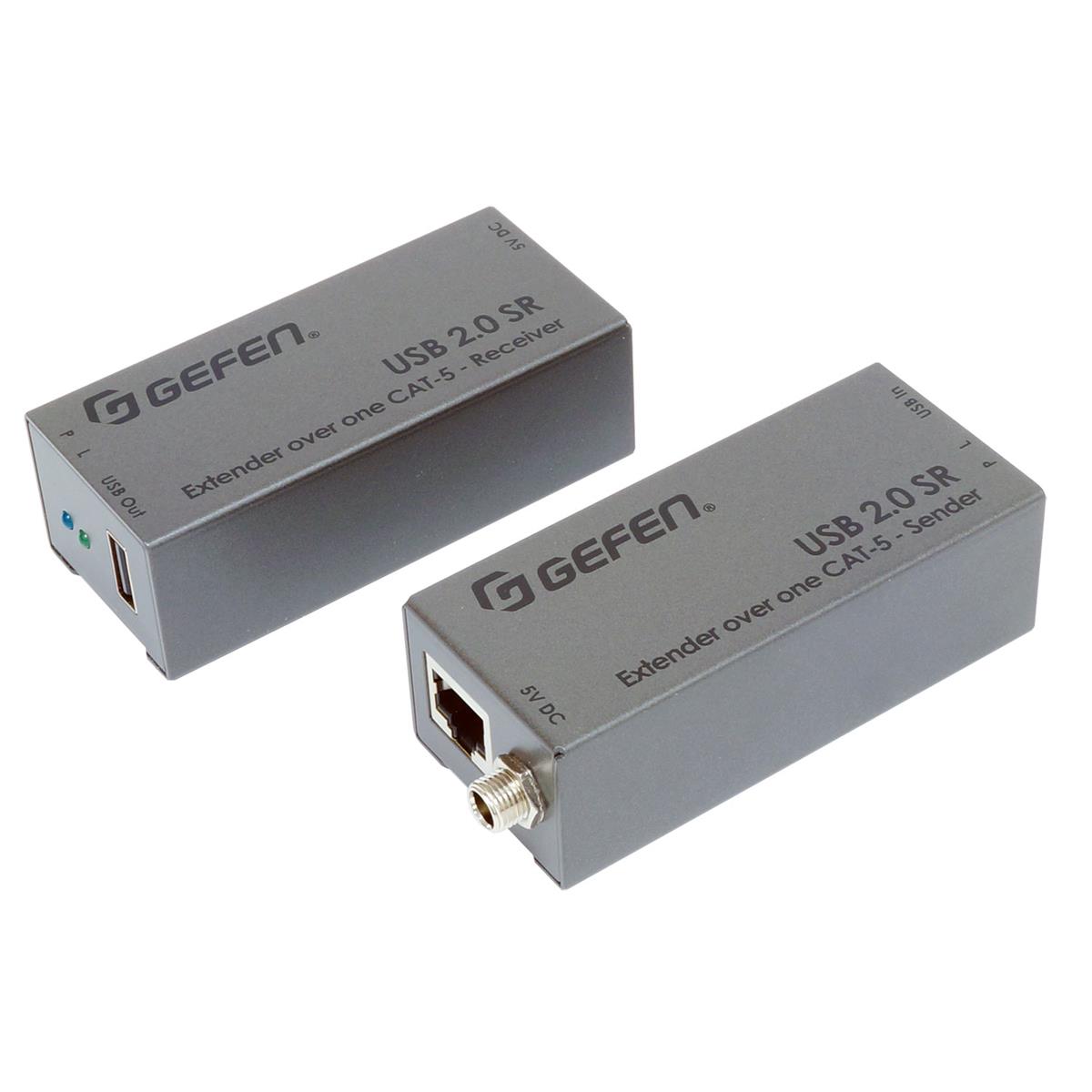 Photos - Other for Computer Gefen USB 2.0 SR Extender Over One CAT-5 Cable EXT-USB2.0-SR 