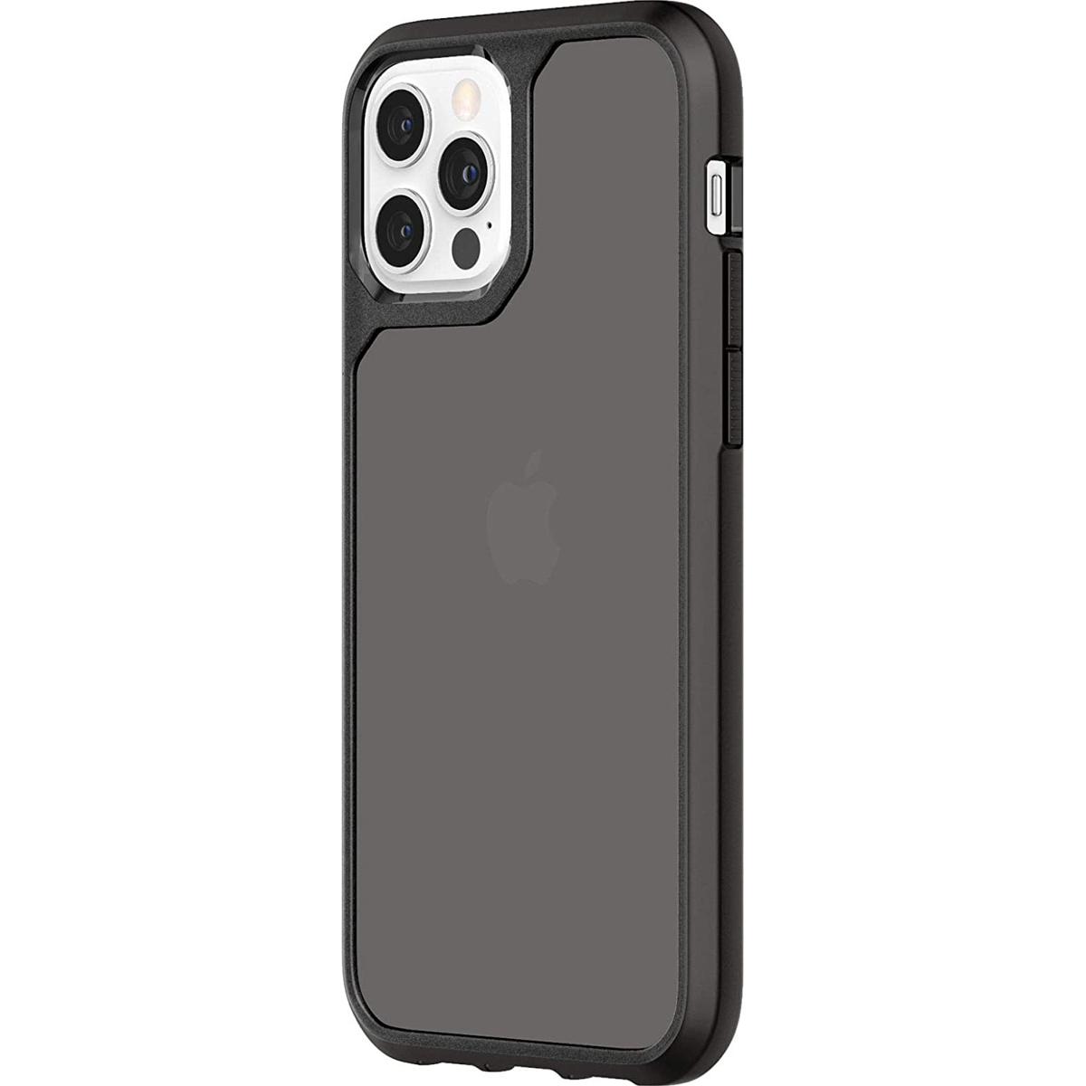 

Griffin Technology Survivor Strong Case for iPhone 12,iPhone 12 Pro, Black/Black