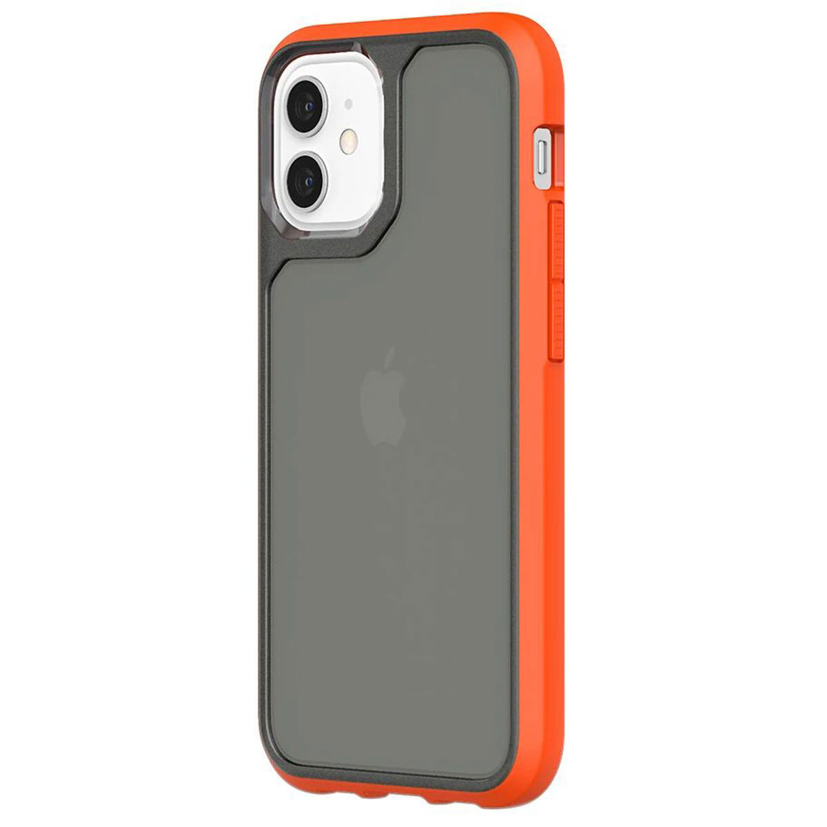 

Griffin Technology Survivor Strong Case for iPhone 12, 12 Pro, Orange/Cool Gray