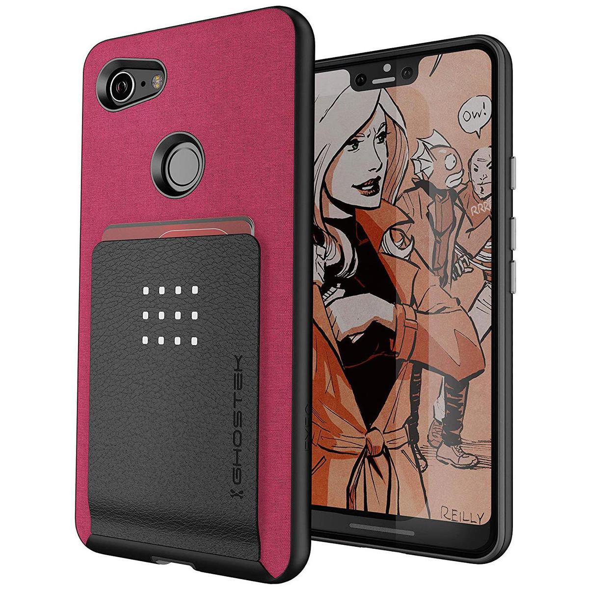 

Ghostek Exec2 Magnetic Wallet Case for Google Pixel 3 XL, Pink