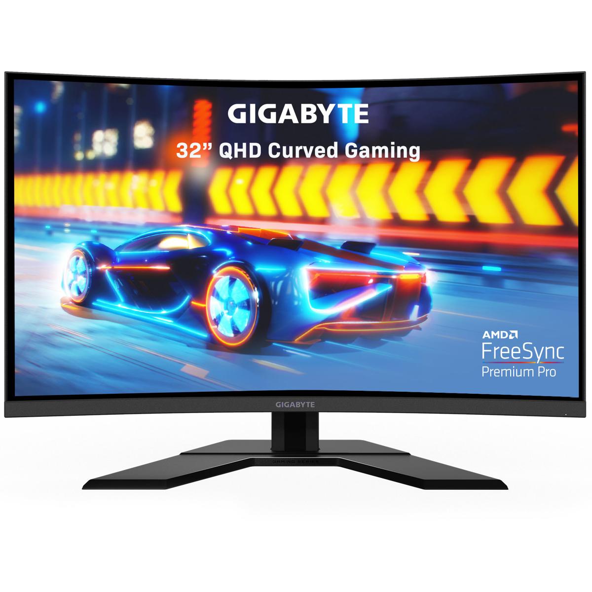 

Gigabyte G32QC A 31.5" 16:9 QHD 165Hz Curved HDR VA LCD Gaming Monitor