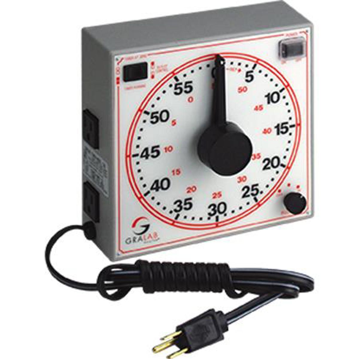 

Gralab 170 60-Hour Industrial and Laboratory Timer, 120V AC