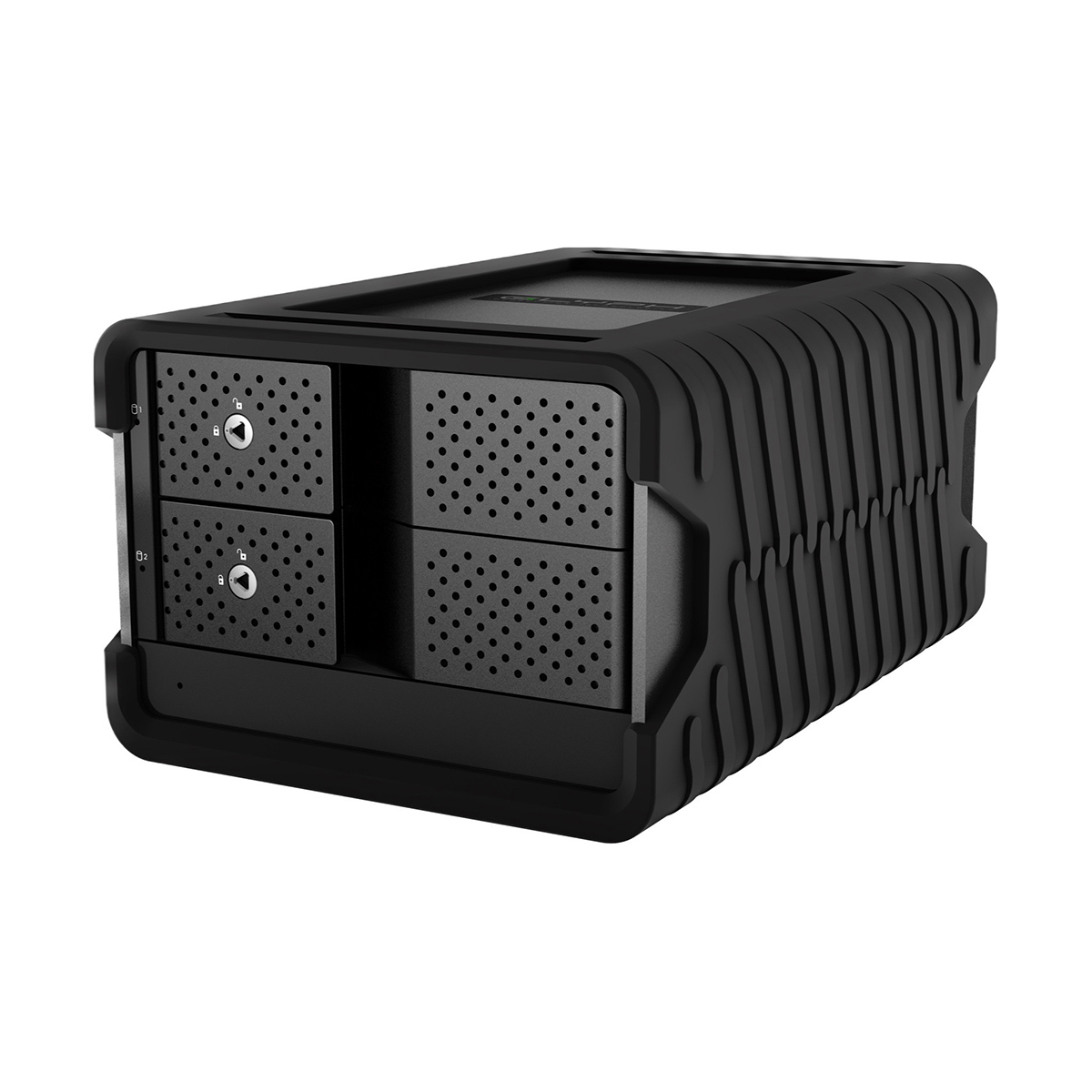

Glyph Technologies Blackbox PRO RAID 8TB (2x4TB) 2-Bay Thunderbolt 3 Array w/Hub