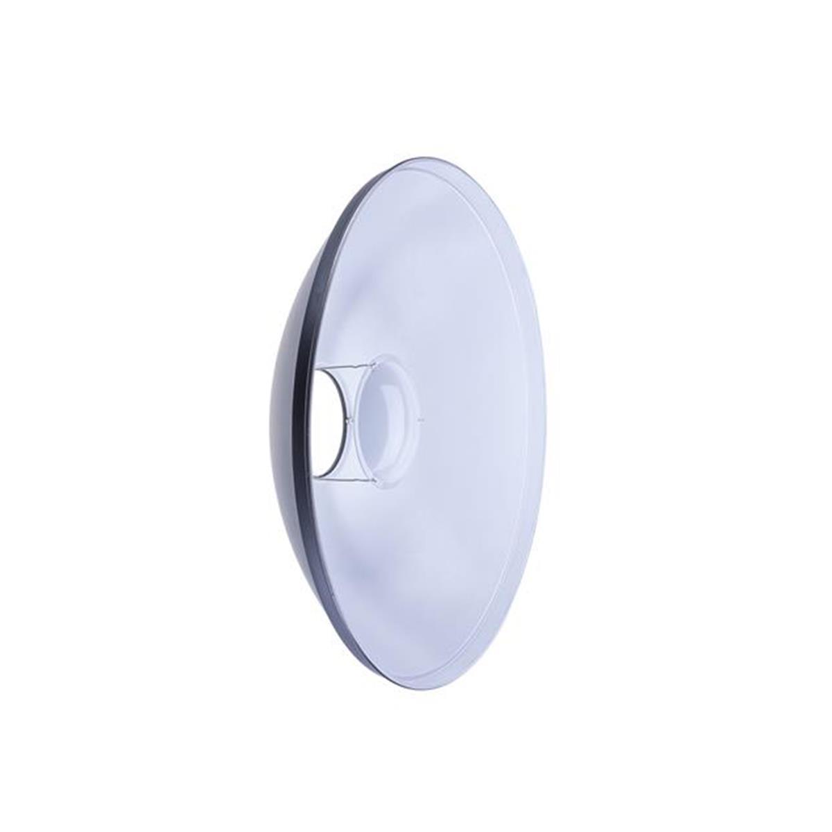 Image of Glow 22&quot; White Beauty Dish for Balcar White Lighting &amp; Alien Bees Mount