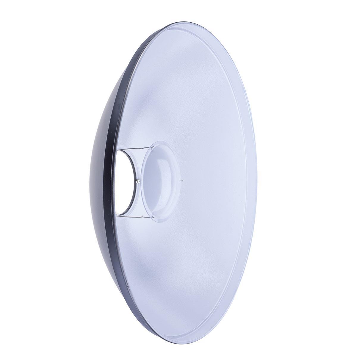 Image of Glow 22&quot; White Beauty Dish for Balcar White Lighting &amp; Alien Bees Mount