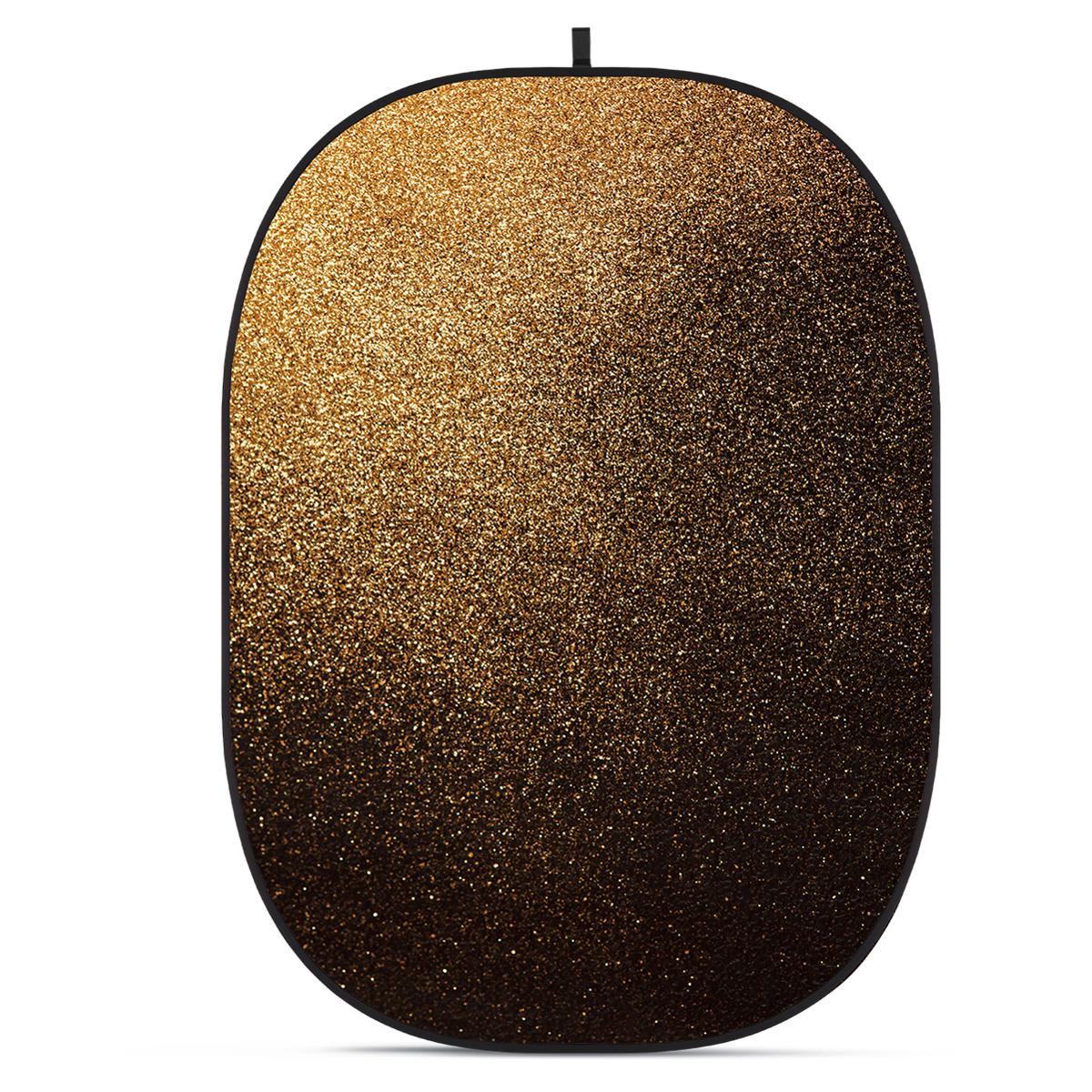 

Glow CBA-TB0001 5x6.5' Fabric Collapsible Backdrop, Bokeh Textured
