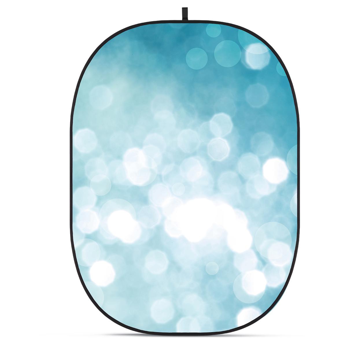 

Glow CBA-TB0008 5x6.5' Fabric Collapsible Backdrop, Bokeh Textured