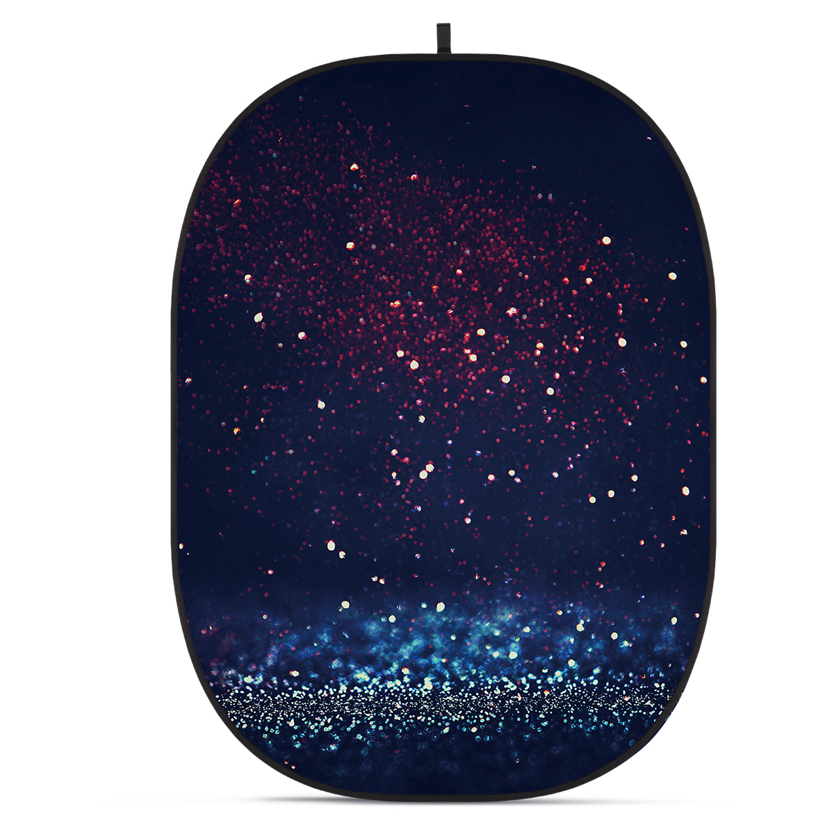

Glow CBA-TB0010 5x6.5' Fabric Collapsible Backdrop, Bokeh Textured