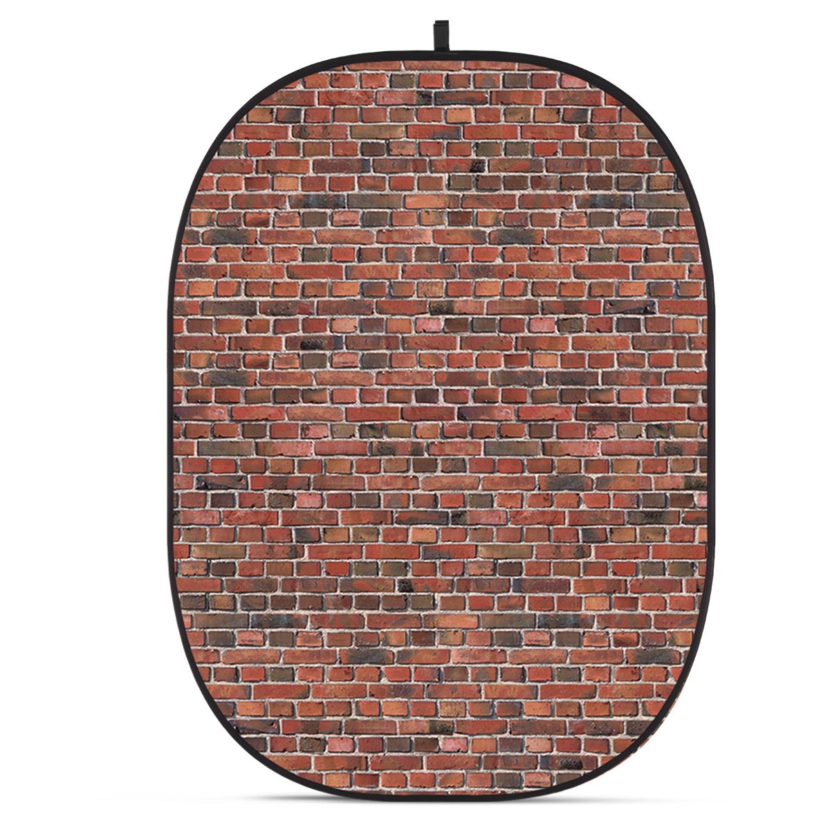 

Glow CBA-WB0006 5x6.5' Fabric Collapsible Backdrop, Brick Wall