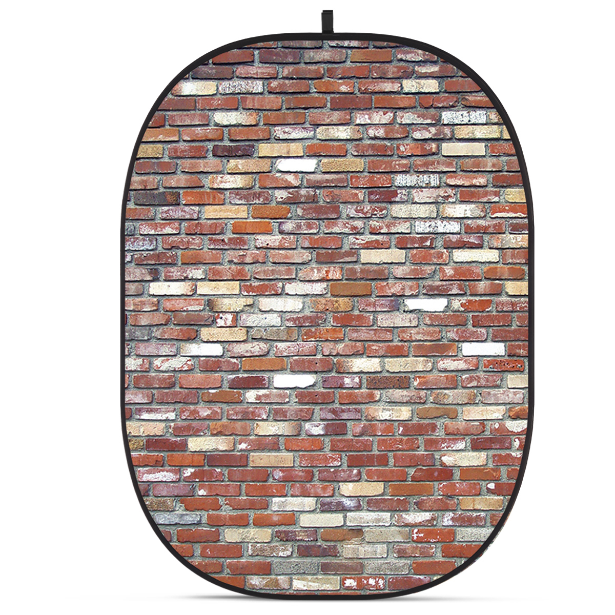 

Glow CBA-WB0008 5x6.5' Fabric Collapsible Backdrop, Brick Wall