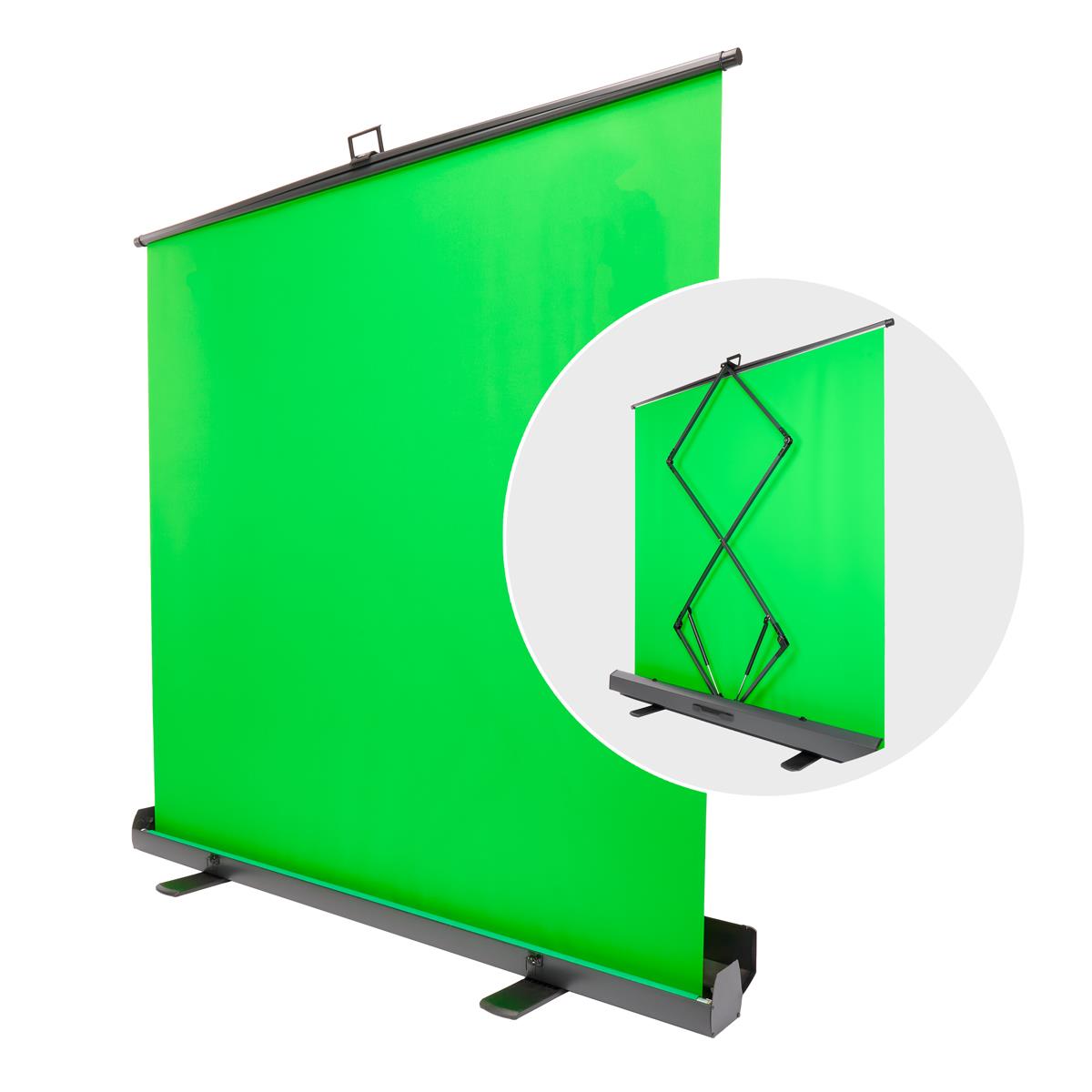 Image of Glow Green Screen Collapsible Chroma Key Panel