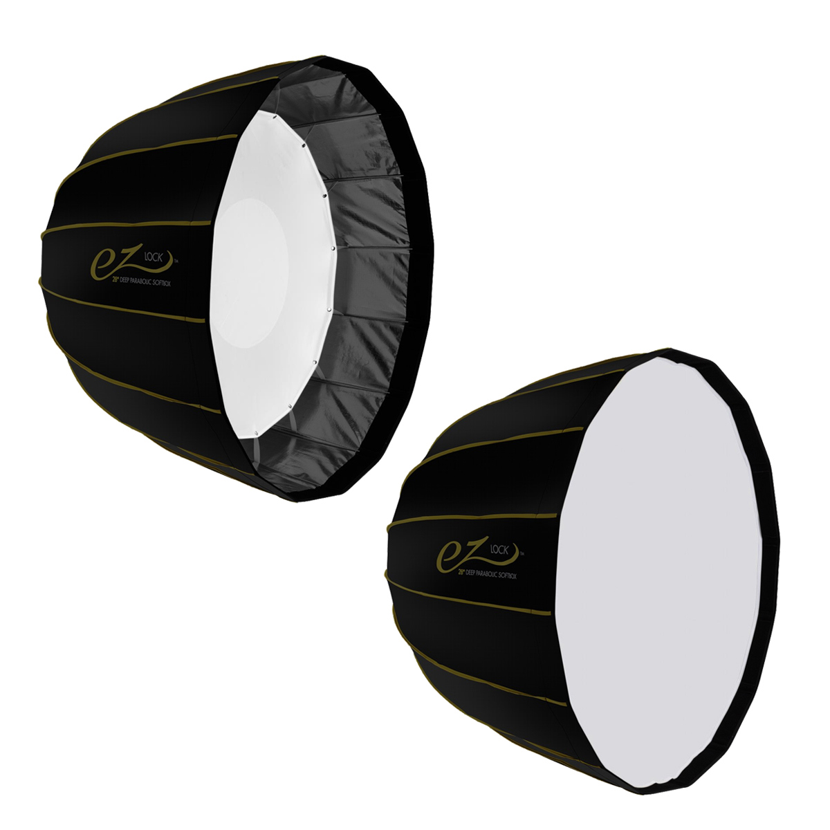 

Glow Inner and Outer Diffusion Fabrics for EZ Lock 28.0" Deep Quick Softbox
